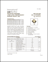 Click here to download IRHLUB740Z4 Datasheet