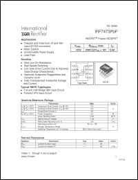 Click here to download IRF7473PBF Datasheet