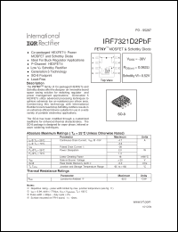 Click here to download IRF7321D2PBF Datasheet