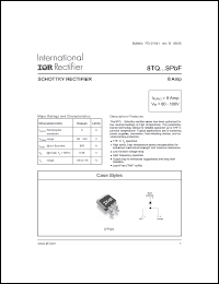 Click here to download 8TQ100STRL Datasheet