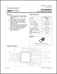 Click here to download IRS2093MTRPBF Datasheet