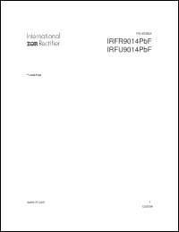 Click here to download IRFR9014PBF Datasheet
