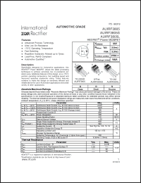 Click here to download AUIRF3805STRL Datasheet