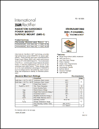 Click here to download IRHNA593260 Datasheet