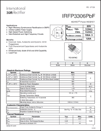 Click here to download IRFP3306PBF Datasheet