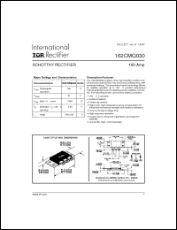 Click here to download 162CMQ030 Datasheet