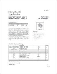 Click here to download IRL7NJ3802 Datasheet