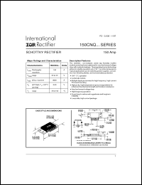 Click here to download 150CNQ040 Datasheet