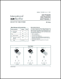 Click here to download 40TCQ040-1 Datasheet