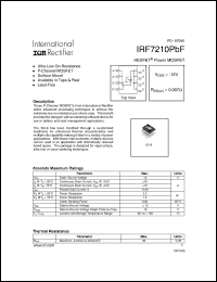 Click here to download IRF7210PBF Datasheet