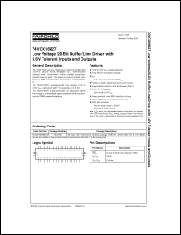 Click here to download 74VCX16827_02 Datasheet