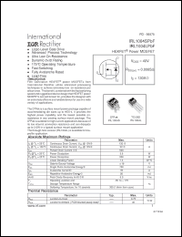 Click here to download IRL1004SPBF Datasheet