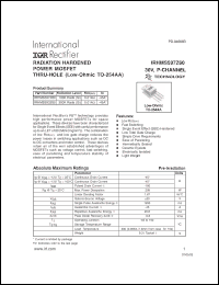 Click here to download IRHMS593Z60 Datasheet