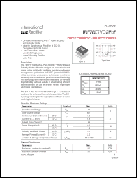 Click here to download IRF7807VD2PBF Datasheet