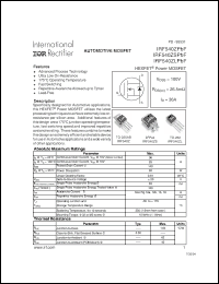 Click here to download IRF540ZSPBF Datasheet