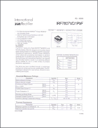 Click here to download IRF7807VD1PBF Datasheet