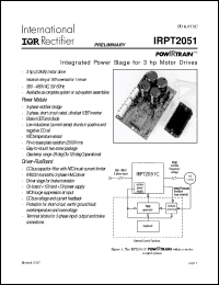 Click here to download IRPT2051 Datasheet