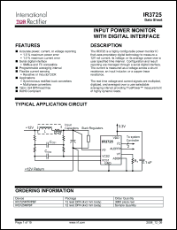 Click here to download IR3725MTRPBF Datasheet