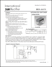 Click here to download IRIS-A6151 Datasheet