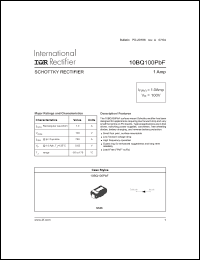Click here to download 10BQ100TR Datasheet