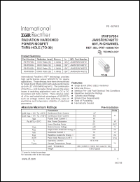 Click here to download IRHF54034 Datasheet