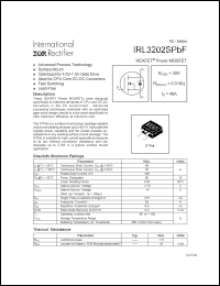 Click here to download IRL3202SPBF Datasheet