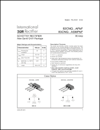 Click here to download 83CNQ100APBF Datasheet