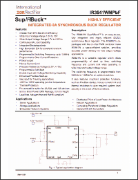 Click here to download IR3841WMPBF Datasheet
