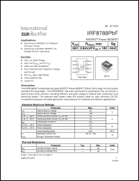 Click here to download IRF8788PBF Datasheet