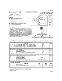 Click here to download AUIRF2905ZSTRL Datasheet