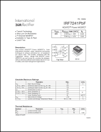 Click here to download IRF7241PBF Datasheet