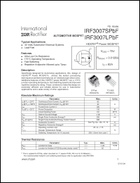 Click here to download IRF3007LPBF Datasheet