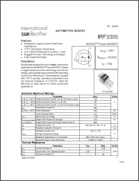 Click here to download IRF3305 Datasheet