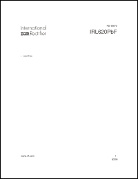 Click here to download IRL620PBF Datasheet