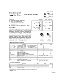 Click here to download IRLU3915 Datasheet