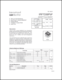Click here to download IRF7338PBF Datasheet