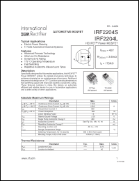 Click here to download IRF2204S Datasheet