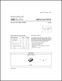 Click here to download MBRS130LTRPBF Datasheet