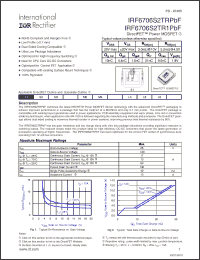 Click here to download IRF6706S2TR1PbF Datasheet