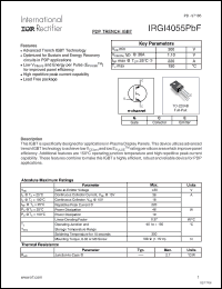 Click here to download IRGI4055PBF Datasheet