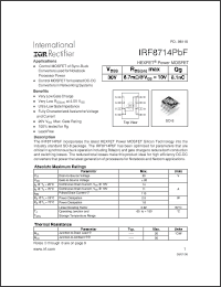 Click here to download IRF8714PBF Datasheet