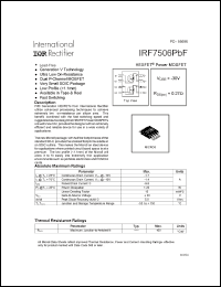 Click here to download IRF7506PBF Datasheet