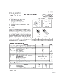 Click here to download IRF2903ZLPBF Datasheet