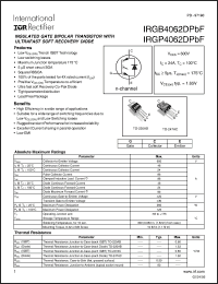 Click here to download IRGB4062DPBF Datasheet