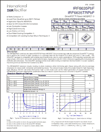 Click here to download IRF6635TRPBF Datasheet