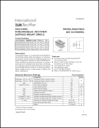 Click here to download IRHSLNA53064 Datasheet