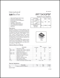 Click here to download IRF7343QPBF Datasheet