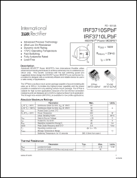 Click here to download IRF3710LPBF Datasheet