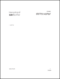 Click here to download IRFP9140PBF Datasheet