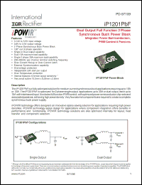 Click here to download IP1201PBF Datasheet